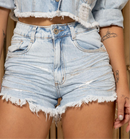 SHORT JEANS BRILHO