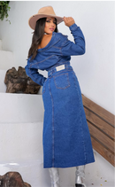 JAQUETA JEANS BOTÕES