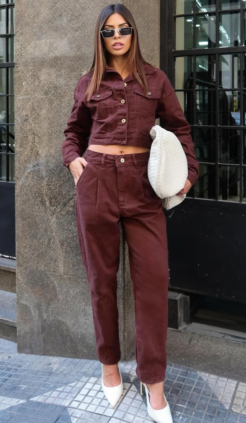 CALÇA MOM