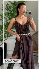 VESTIDOS BABADOS – ROMÂNTICO , ELEGANTE E PODEROSO !