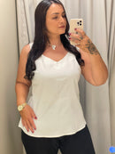 BLUSA REGATA COM ALÇAS TRABALHADAS