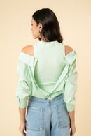 BLUSA VERDE MENTA
