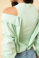 BLUSA VERDE MENTA