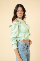 BLUSA VERDE MENTA