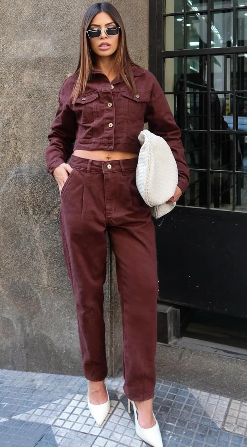 CALÇA MOM