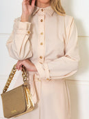 BLUSA ALFAIATARIA FEMININA