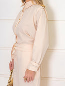 BLUSA ALFAIATARIA FEMININA