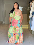 VESTIDO FLORIDO PEÇA ÚNICA