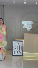 VESTIDO FLORIDO PEÇA ÚNICA